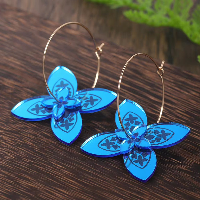 Alisa Earrings (blue)