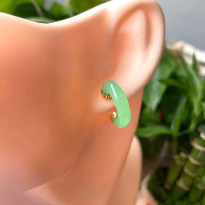 Jade Earrings