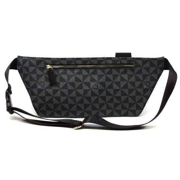 "Manulua" Monogram Fanny Bag Waist Bag