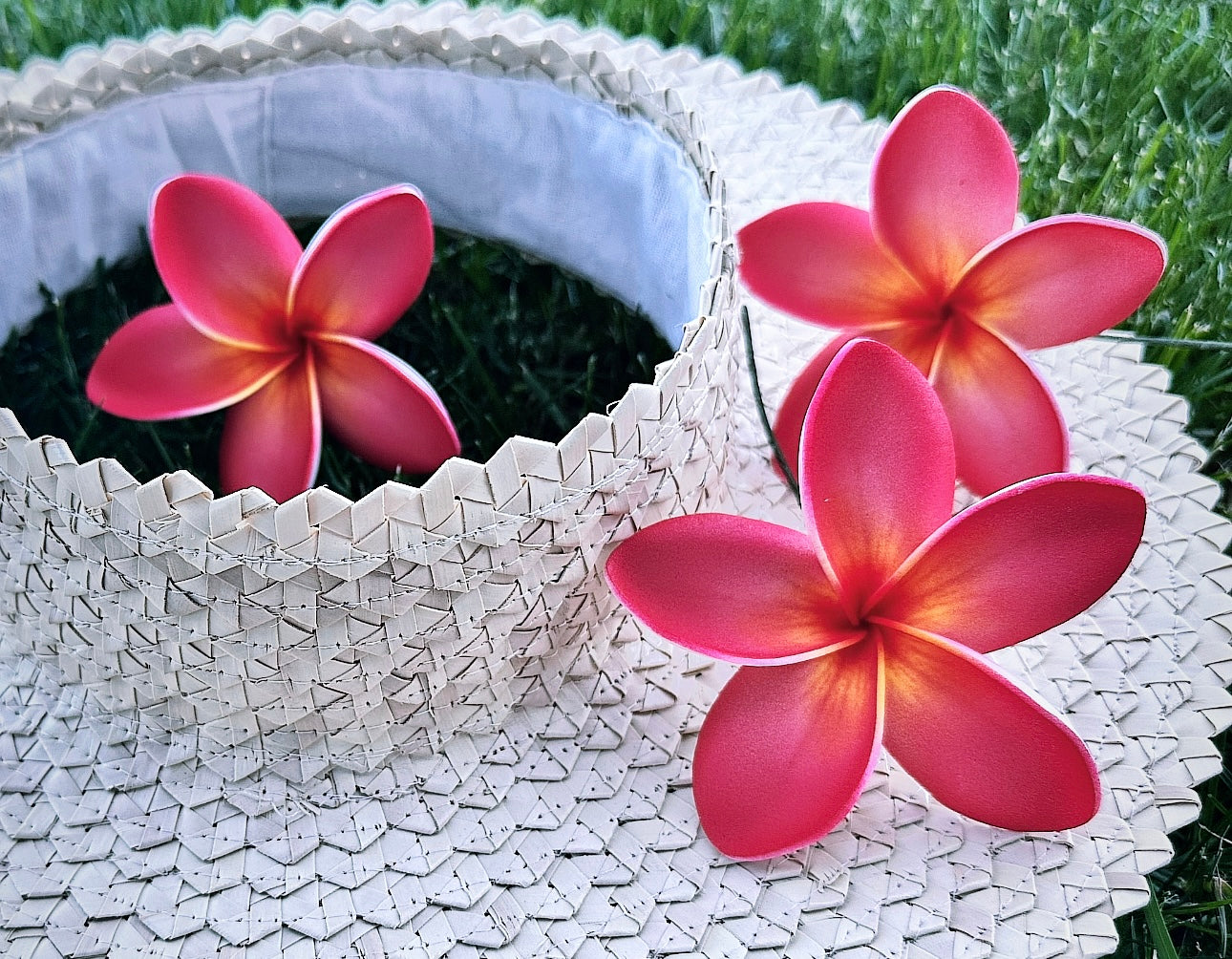 Red Plumeria (Pua 9 CM)