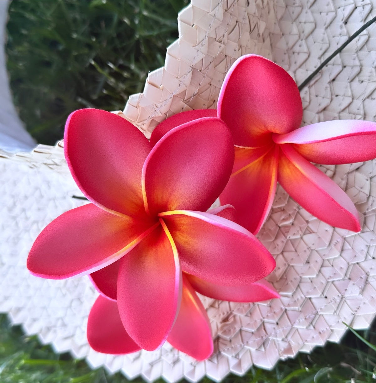 Red Plumeria (Pua 9 CM)