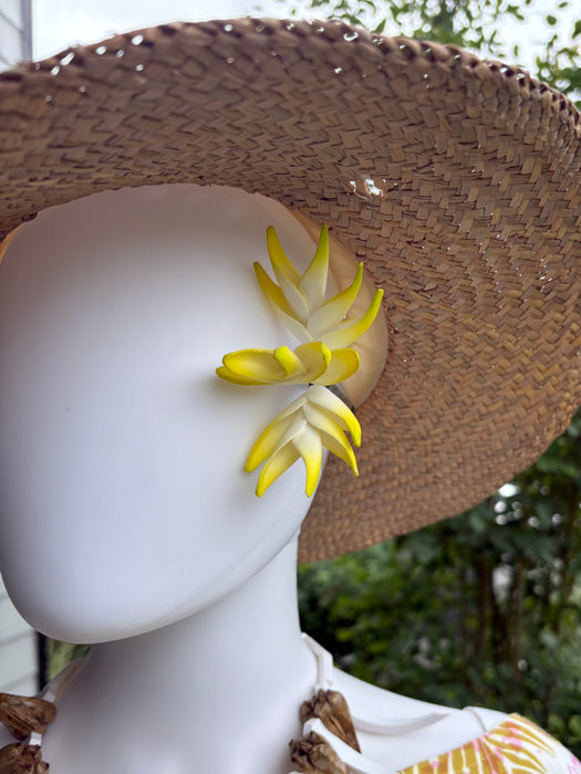 White and Yellow Heliconia Sei (Vaepa’a)