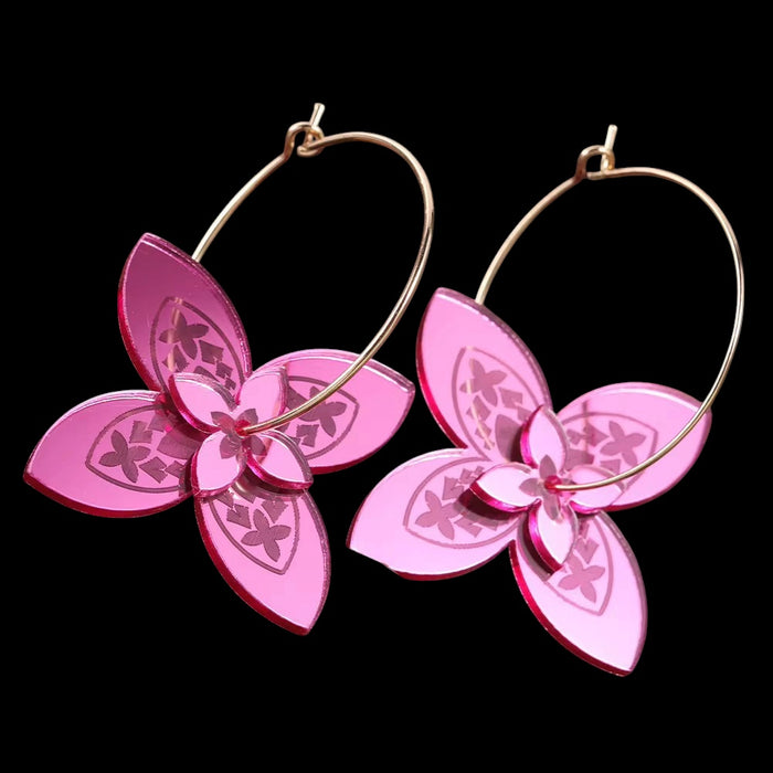Alisa Earrings (pink)