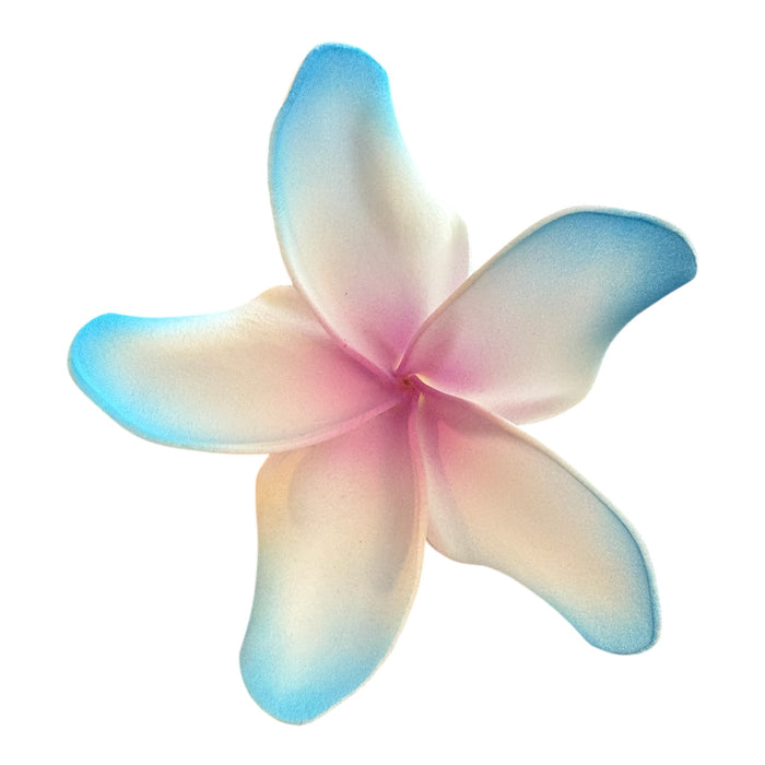 Blue and White Plumeria Sei
