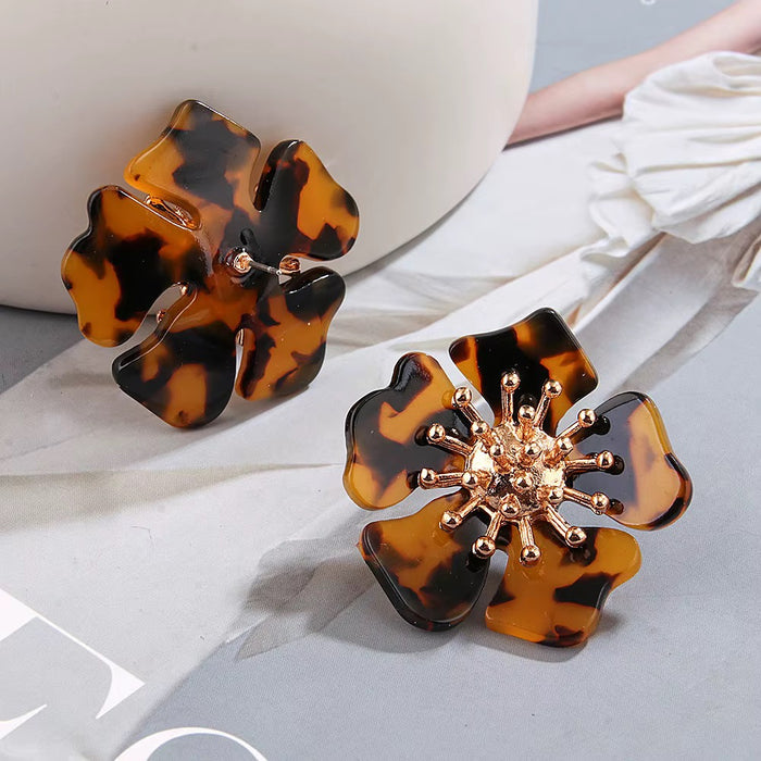 Acrylic Flower Studs