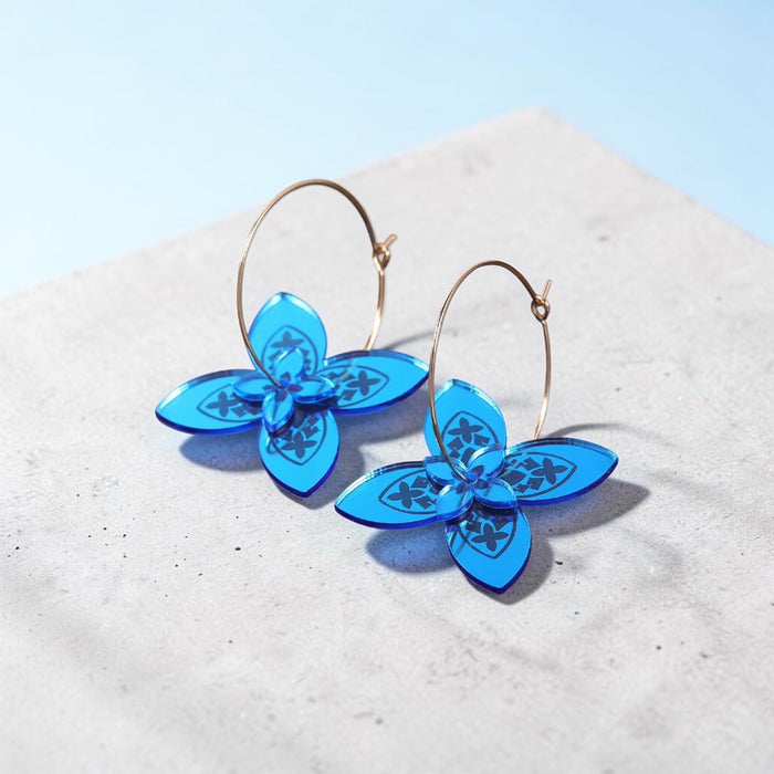 Alisa Earrings (blue)