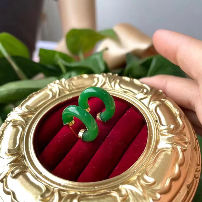 Jade Earrings