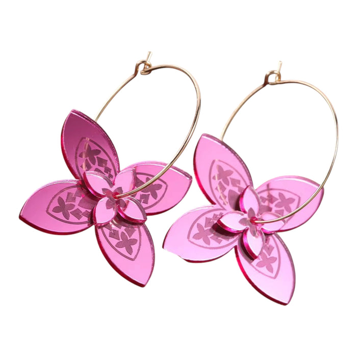 Alisa Earrings (pink)