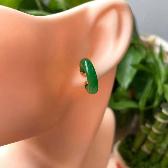 Jade Earrings