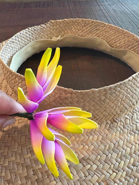 Yellow and Purple Heliconia Sei (Vaepa’a)