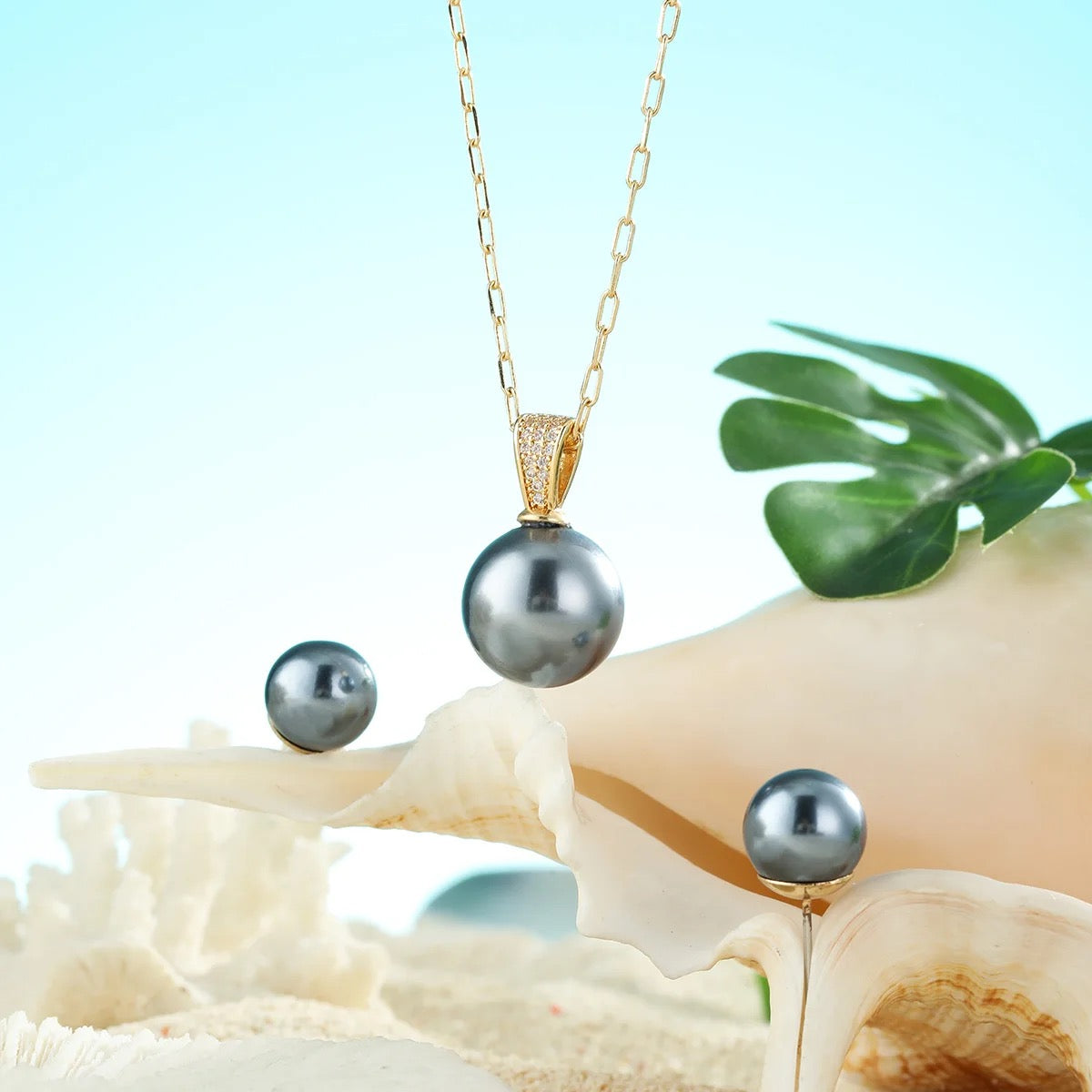 Shell Pearl Set