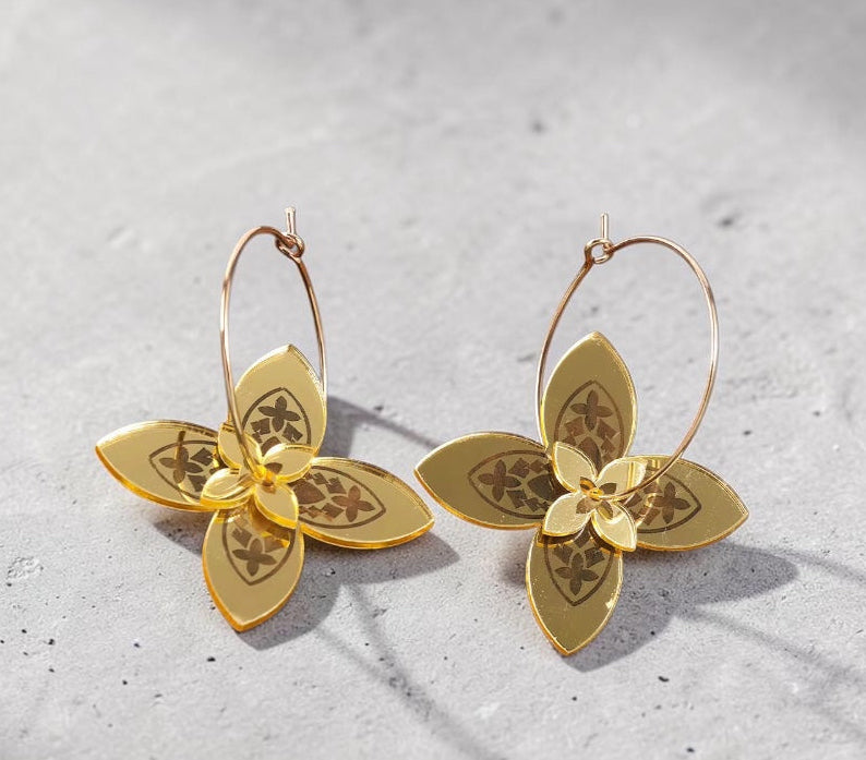Alisa Earrings (gold)