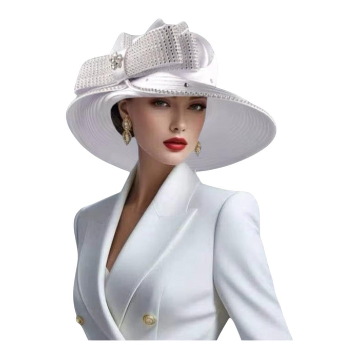 White Church Hat